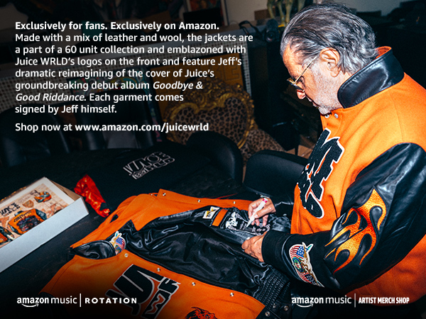 Juice WRLD x Jeff Hamilton Exclusive Merch