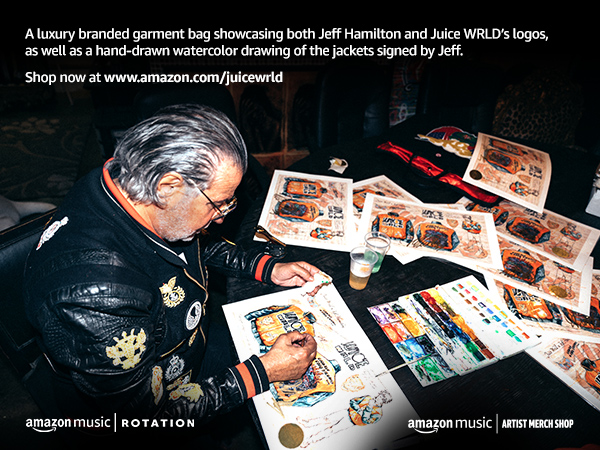 Juice WRLD x Jeff Hamilton Exclusive Merch