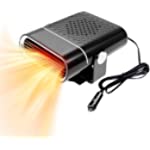 Car Heater, Portable Car Heater Plugs Into Cigarette Lighter 12 Volt 150W 2 in 1 Heating/Cooling Fan 360° Rotatable Defrost Demister for Car…